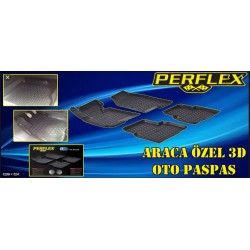 Honda CRV 2012 + 3D TPE Kauçuk 3D Paspas Perflex